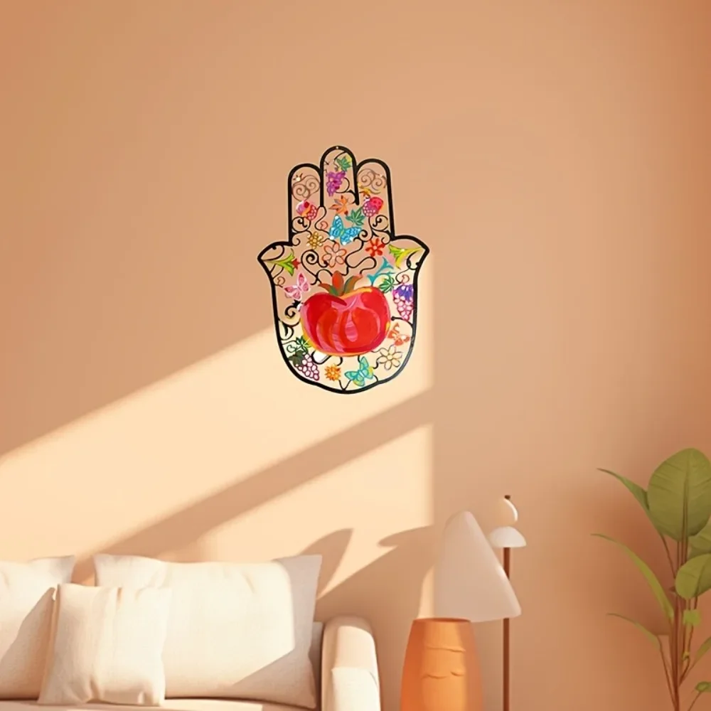 Home Decor - لوحة فنية معدنية على شكل يد