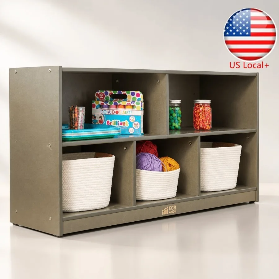 Storage & Organization - خزانة تخزين متنقلة بخمسة أقسام، مناسبة