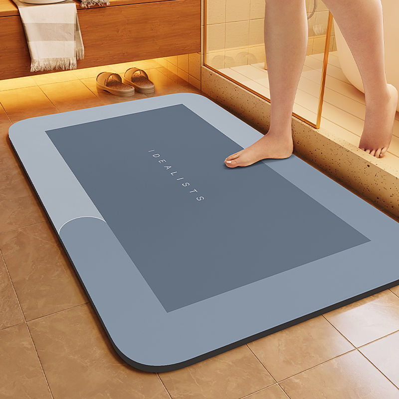 حصيرة حمام ماصة وسريعة الجفاف  - مراجعة Quick Dry Diatomite Bath Mat وسعره