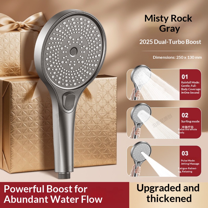 رأس دش يدوي عالي الضغط، 3 أوضا - مراجعة High Pressure Shower Head Handheld وسعره