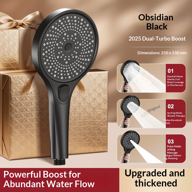 رأس دش يدوي عالي الضغط، 3 أوضا - مراجعة High Pressure Shower Head Handheld وسعره