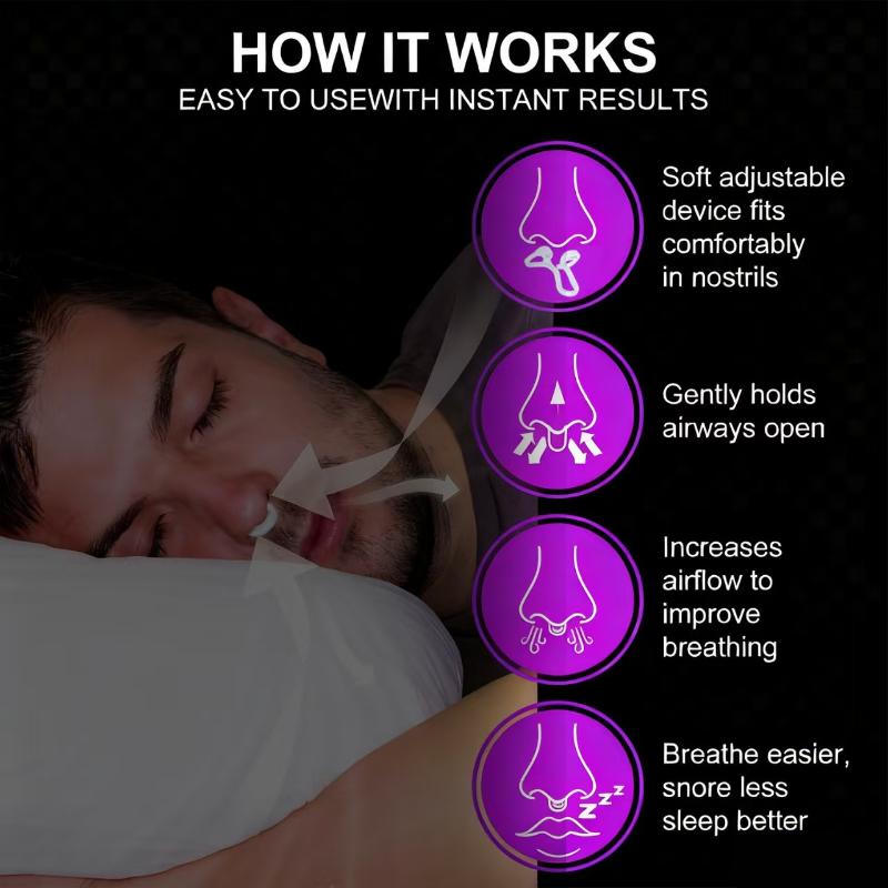 【مشبك أنفي سيليكوني مرن مضاد ل - مراجعة Anti Snore Contour Pillow وسعره