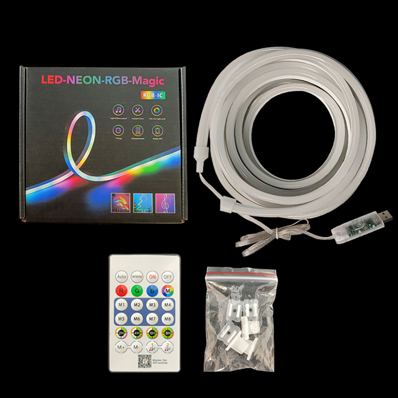 شريط إضاءة نيون LED RGB عالي ا - مراجعة Lighting وسعره