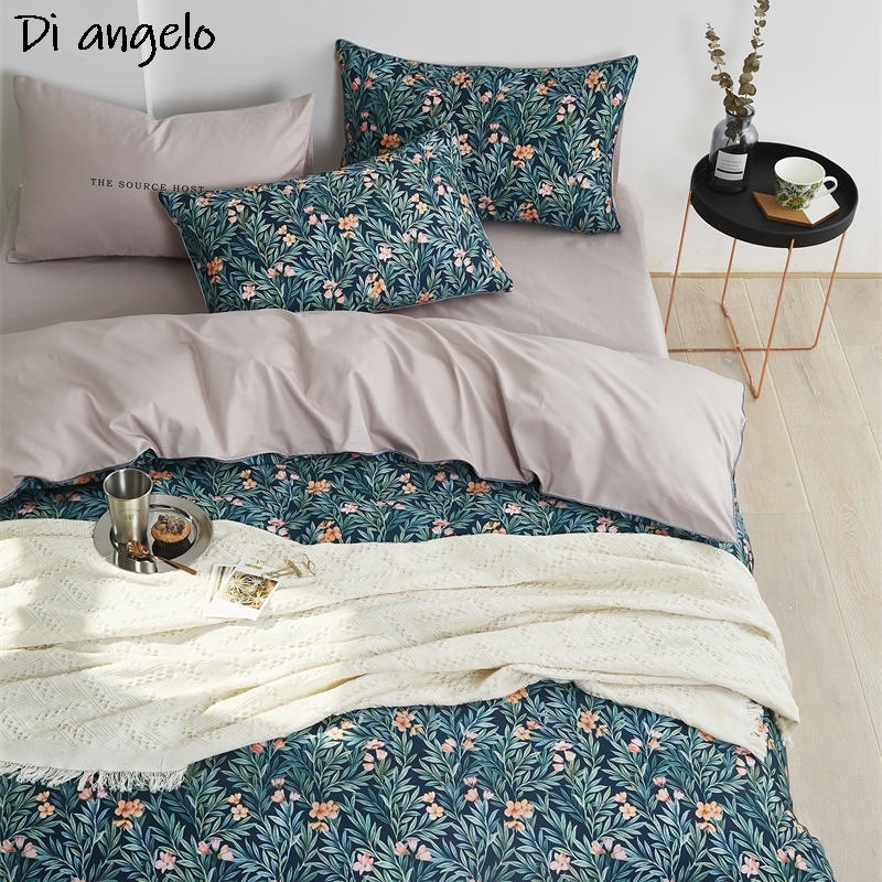 600TC القطن المصري RU أوروبا R - مراجعة Aesthetic Floral Duvet Cover وسعره
