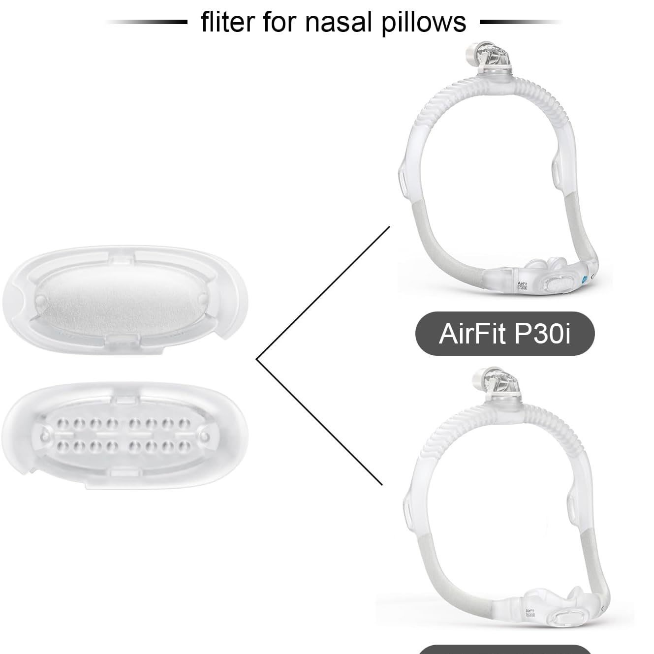 10-30 عبوة من وسائد AirFit N30 - مراجعة Anti Snore Contour Pillow وسعره